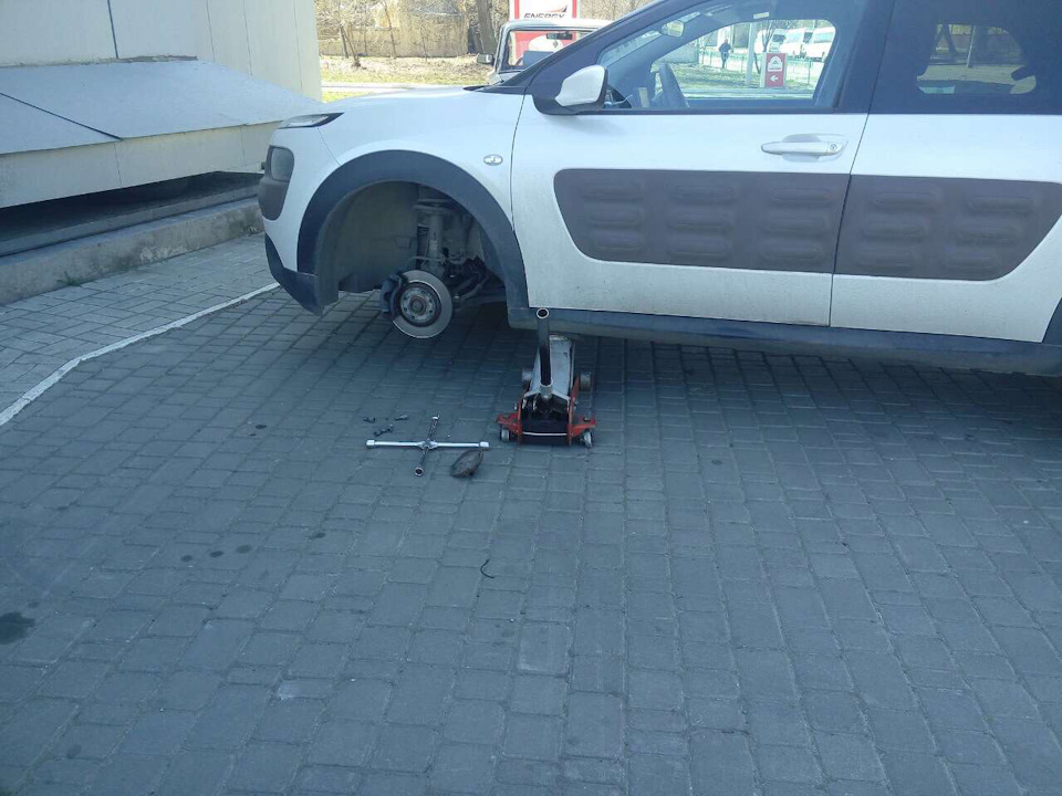 Прокол колеса 1