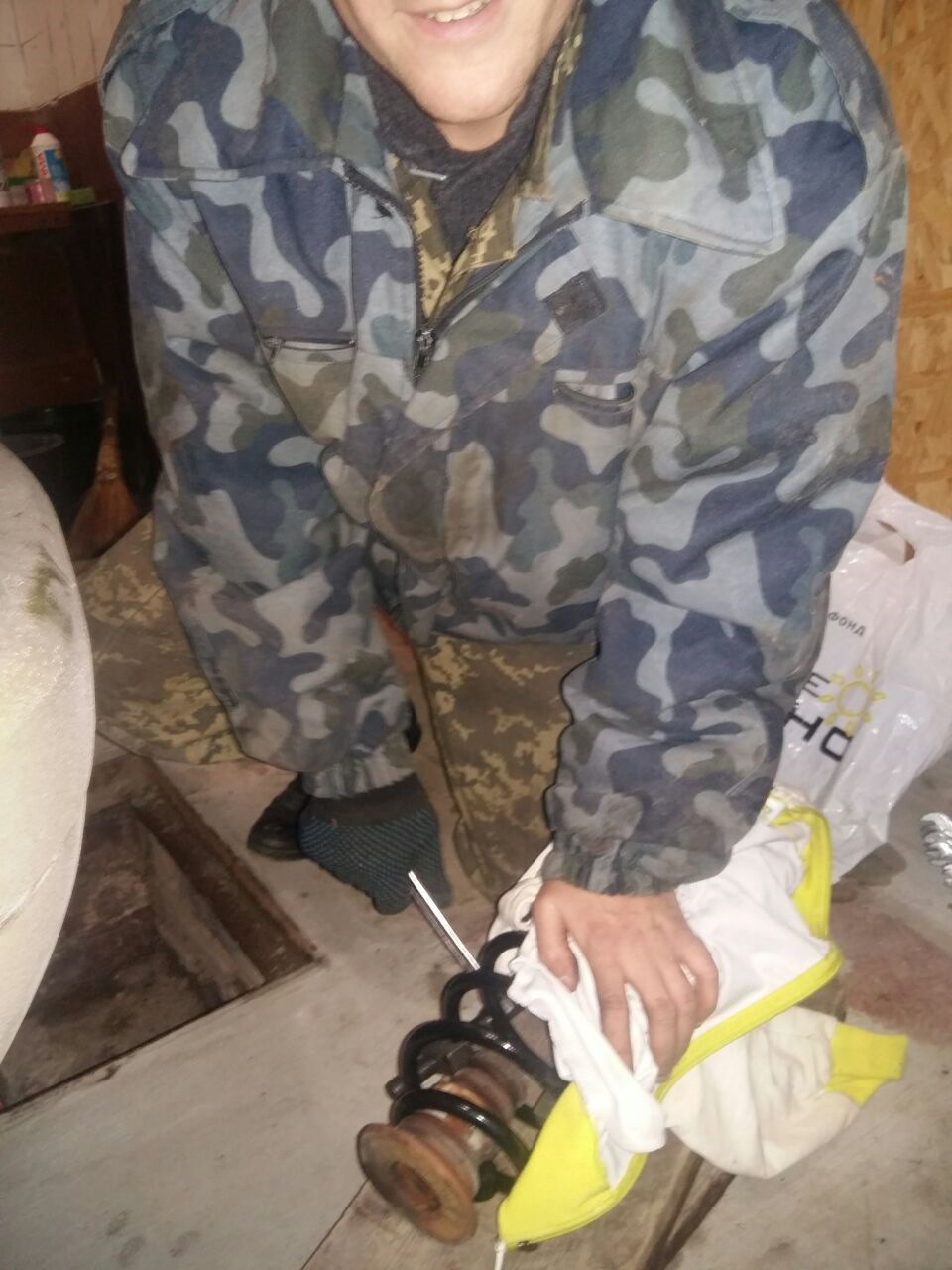 Заміна задніх пружин 3