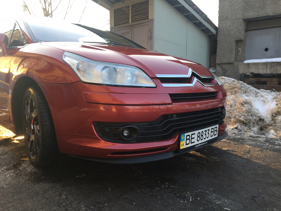 Поставили губу cupra 1