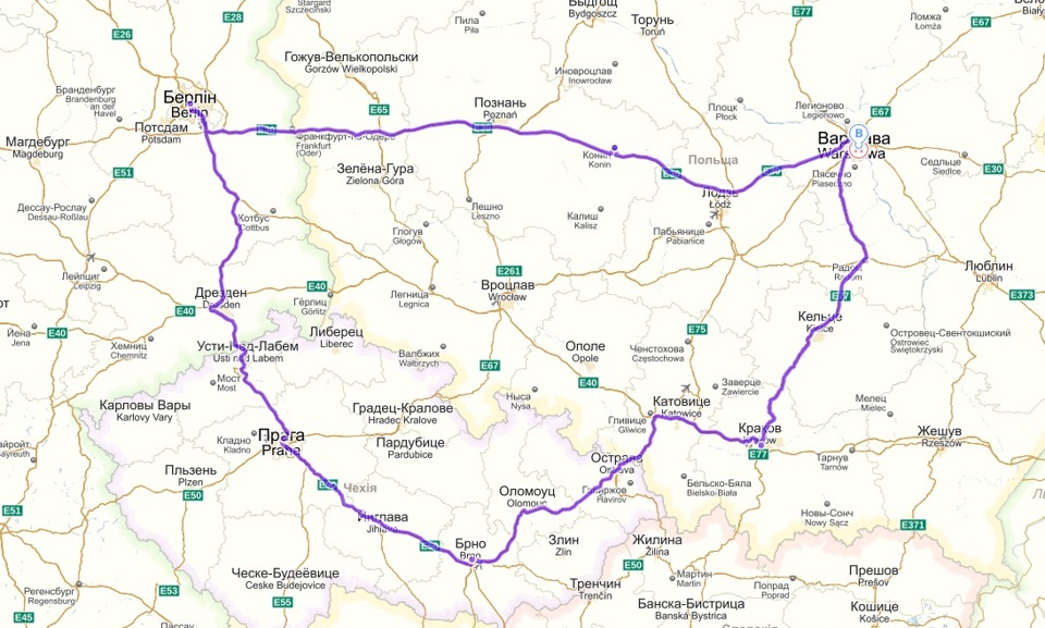 Варшава-Берлін-Дрезден-Прага-Краків. ч1. Львів. 2