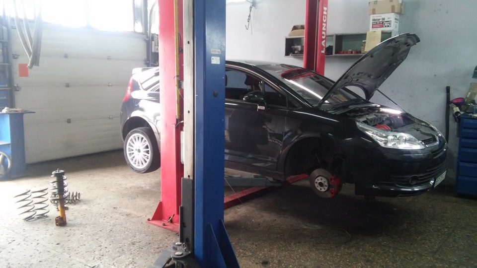 Заміна Eibach ProKit -30/-25 на H&R -35 3