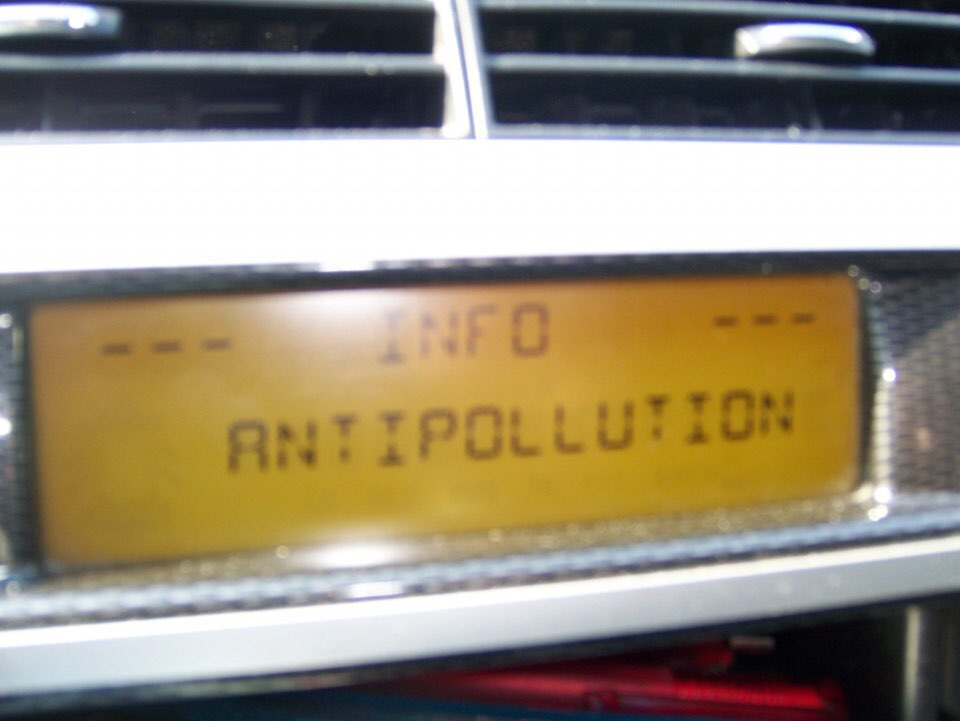 помилка antipollution fault на citroen c4 1