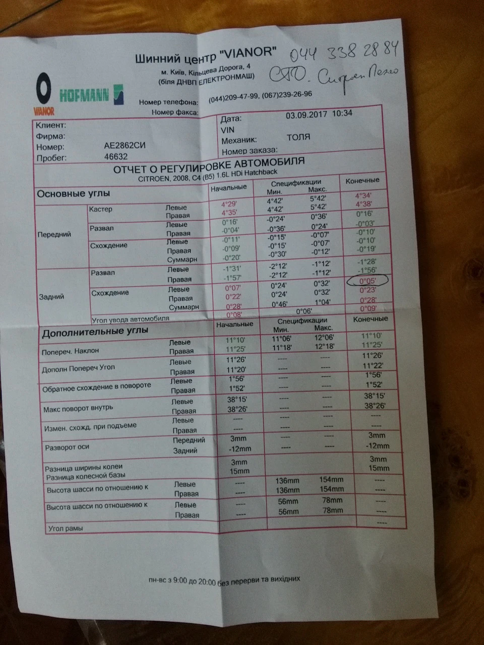 Бічна тряска від 60 до 90 км/год