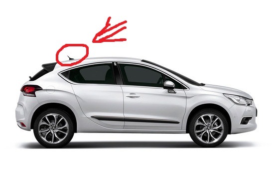 Заміна рідної антени (вудочки) на маленьку від побратима DS4 2
