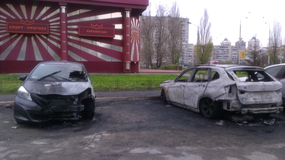 Підпалив на Оболоні(вул.Героїв Дніпра) 2