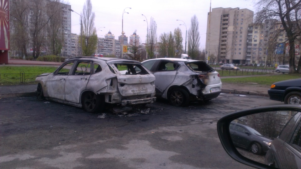 Підпалив на Оболоні(вул.Героїв Дніпра) 1