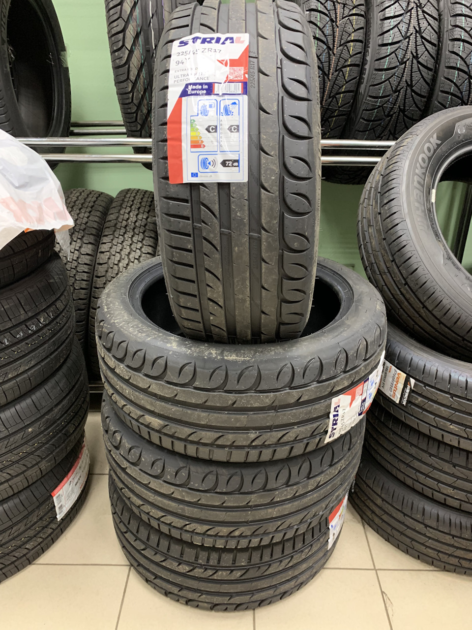 Нова літня гума Strial Ultra High Performance 225/45 R17 94Y 2