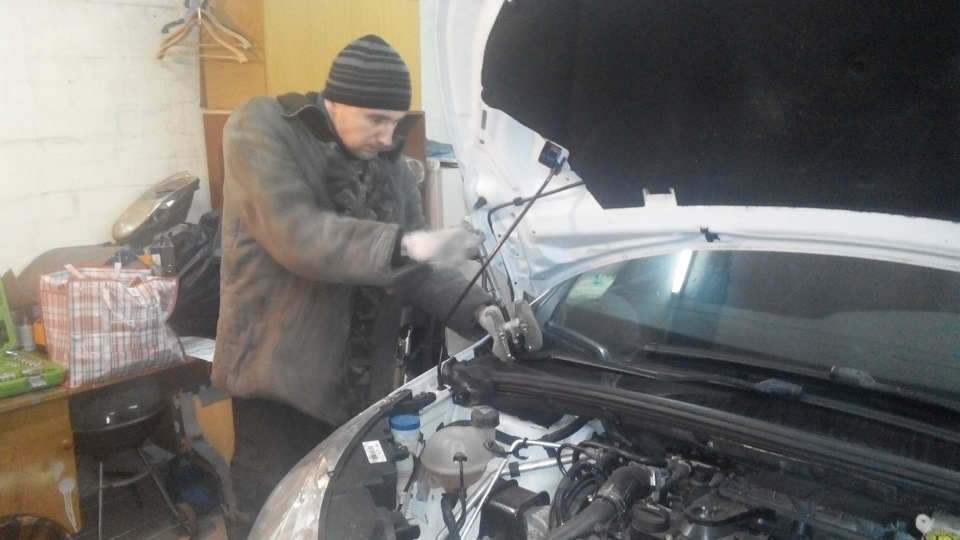 Зміна зчеплення Citroen C4 (B7) механіка. 3