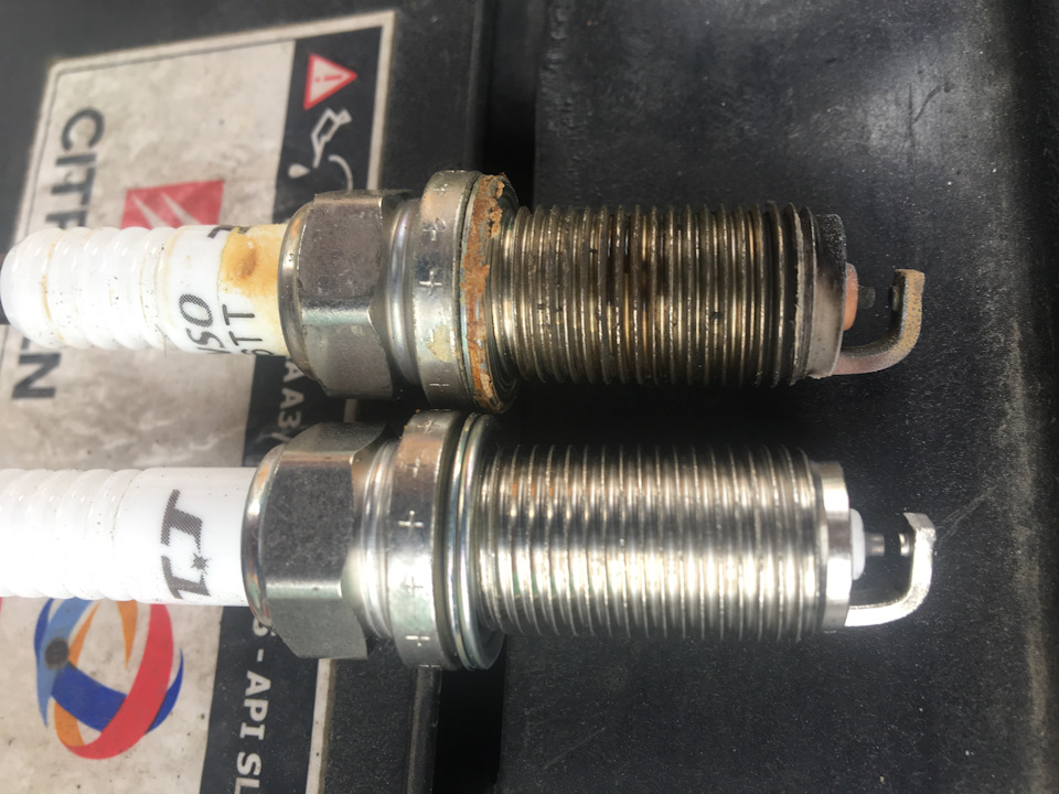 Зміна свічок та котушки запалювання на оригінал. 3