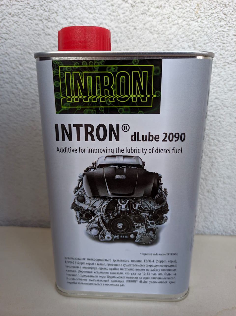 Вирішив спробувати присадку в дизельне паливо. Intron dlube 2090. 1
