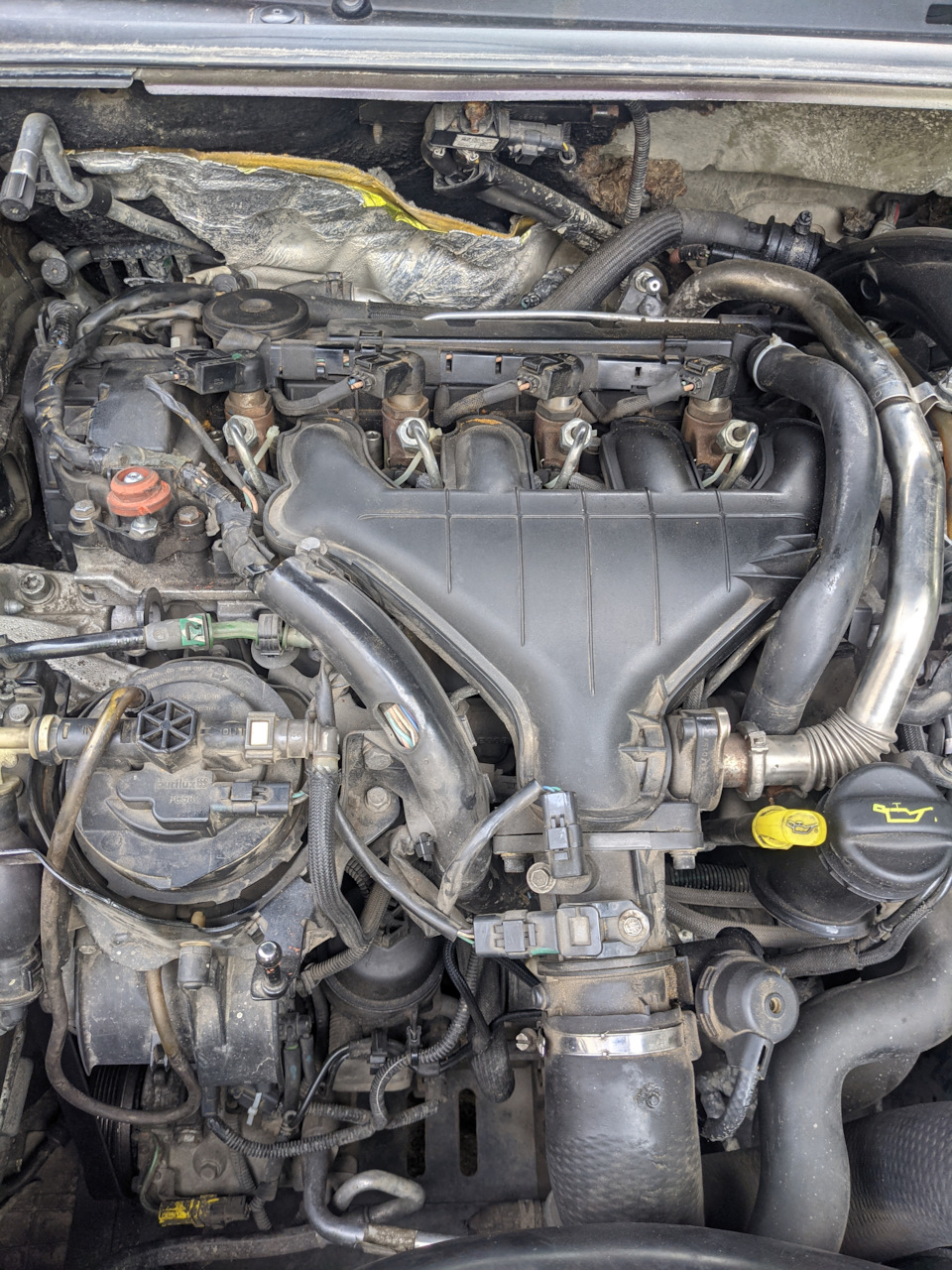 заміна свічок розжарювання Citroen C5 2007 2.0HDi 3