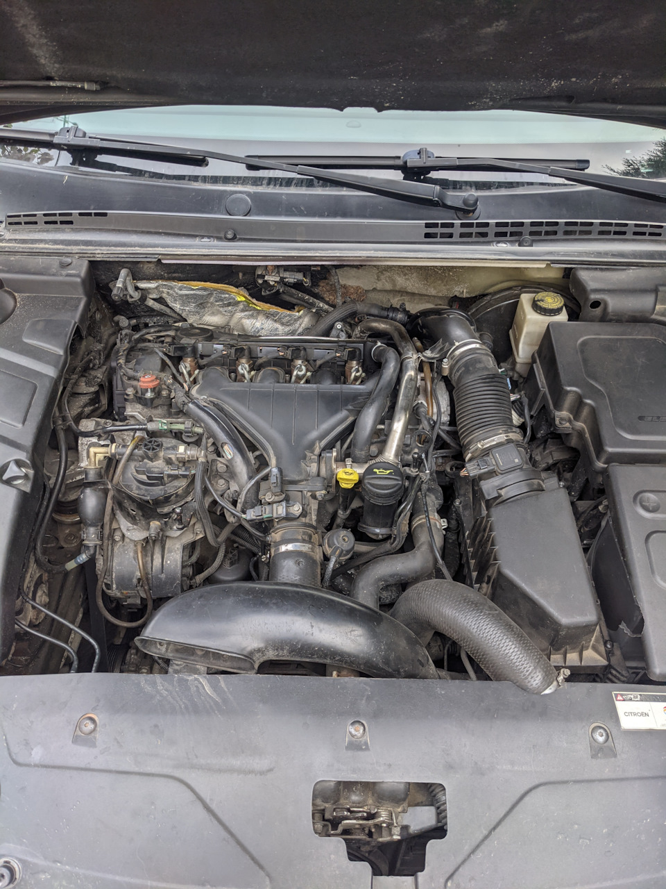 заміна свічок розжарювання Citroen C5 2007 2.0HDi 2