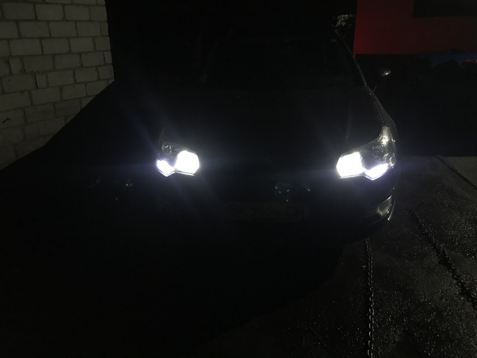 LED в ДХО Citroen C5 5