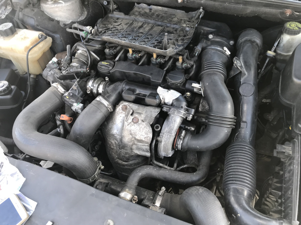 Підтираємо соплі Citroen C5 1.6HDI 4