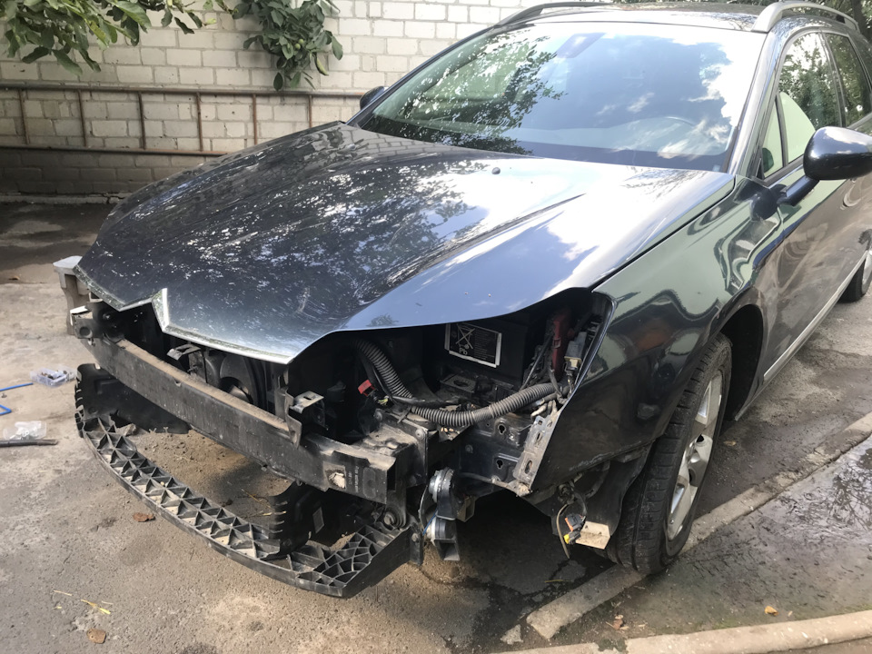 Поліровка фар Citroen C5 2