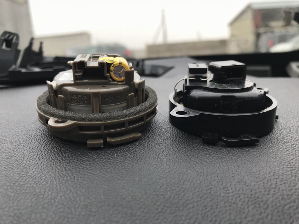 Заміна твітерів на Denon та JBL 3