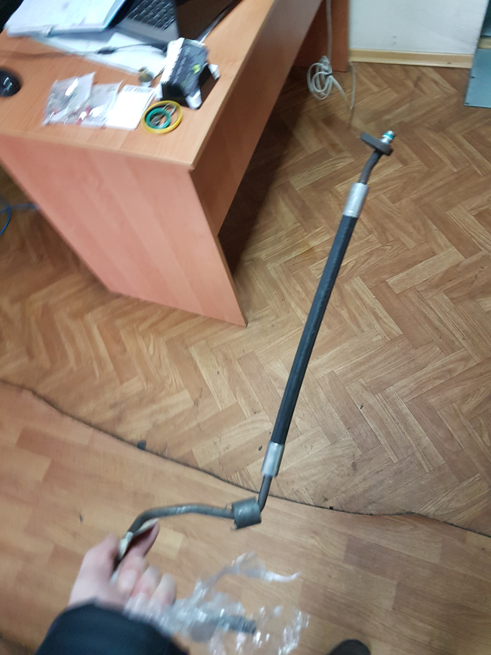 Самостійна заміна гідро трубки 5270VG на Сітроен С5 4