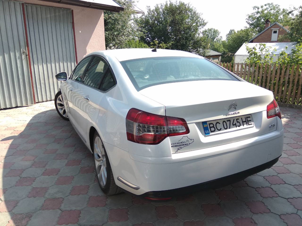 Що вийшло з наклейками? Citroen C5 2013 2.0HDI AT Hydroactive 3+ 1