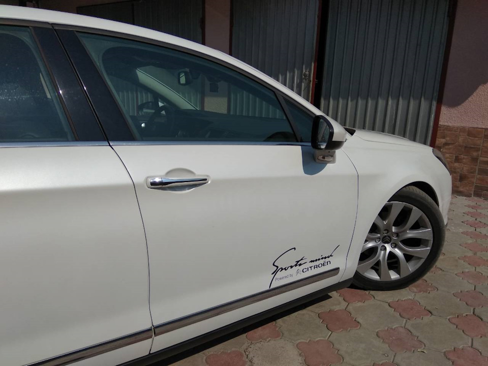 Що вийшло з наклейками? Citroen C5 2013 2.0HDI AT Hydroactive 3+ 5