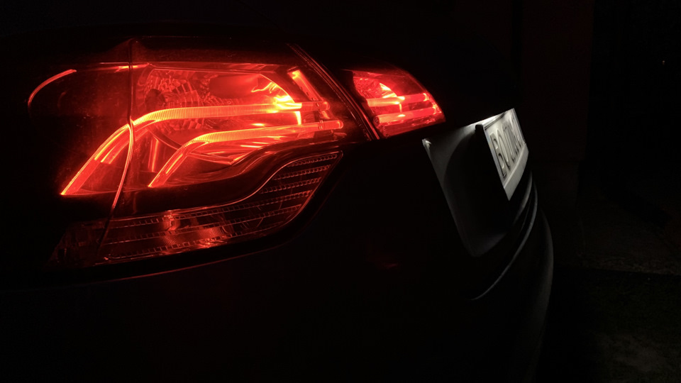 LED в ДХО та підсвічування номера 2