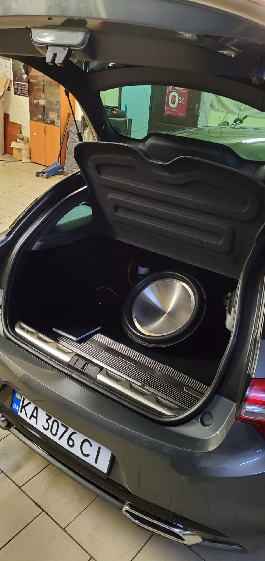 Авто звук, сабвуфер Citroen DS5 2