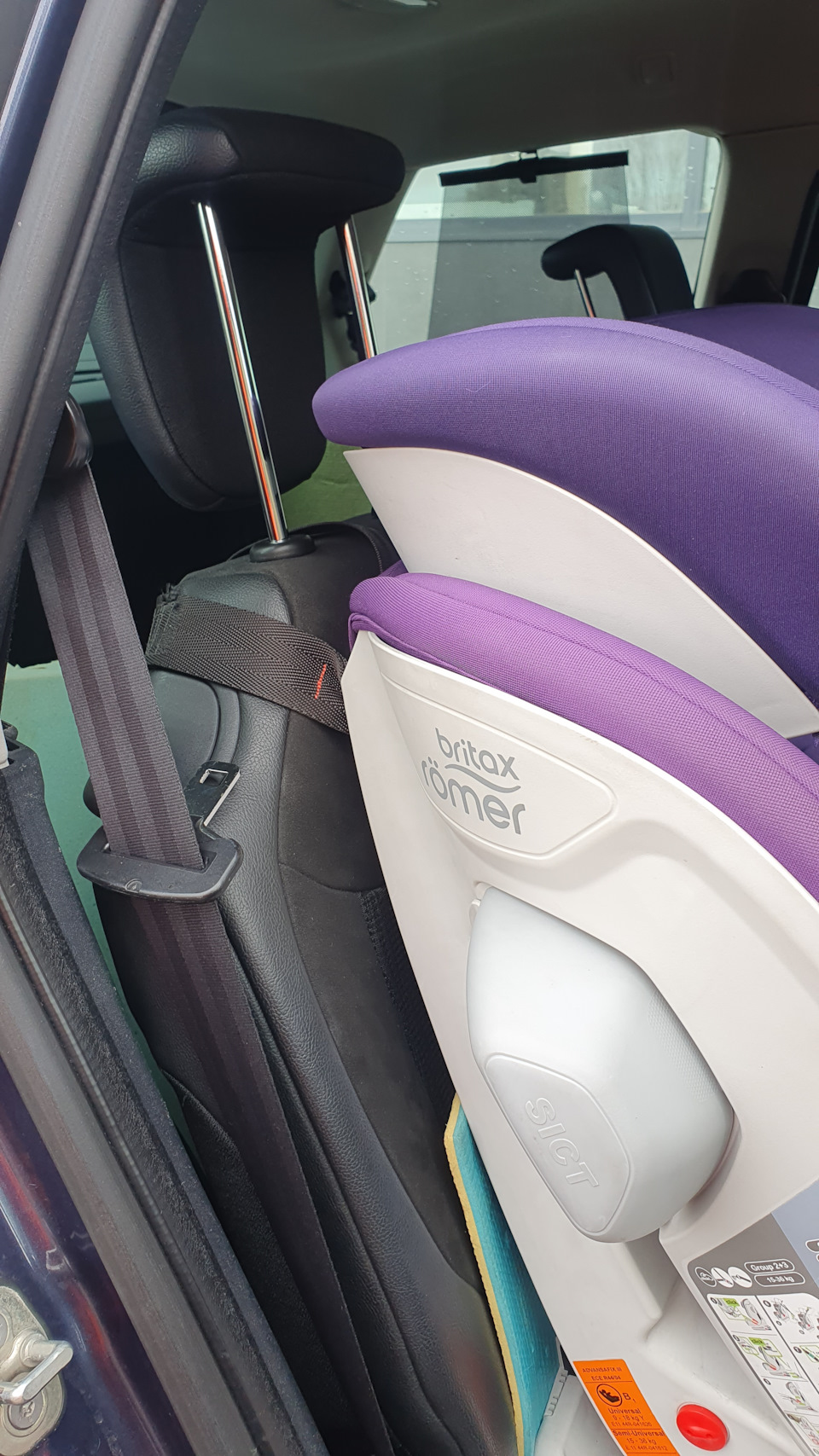 Вибір та досвід експлуатації автокрісла Britax Romer 1