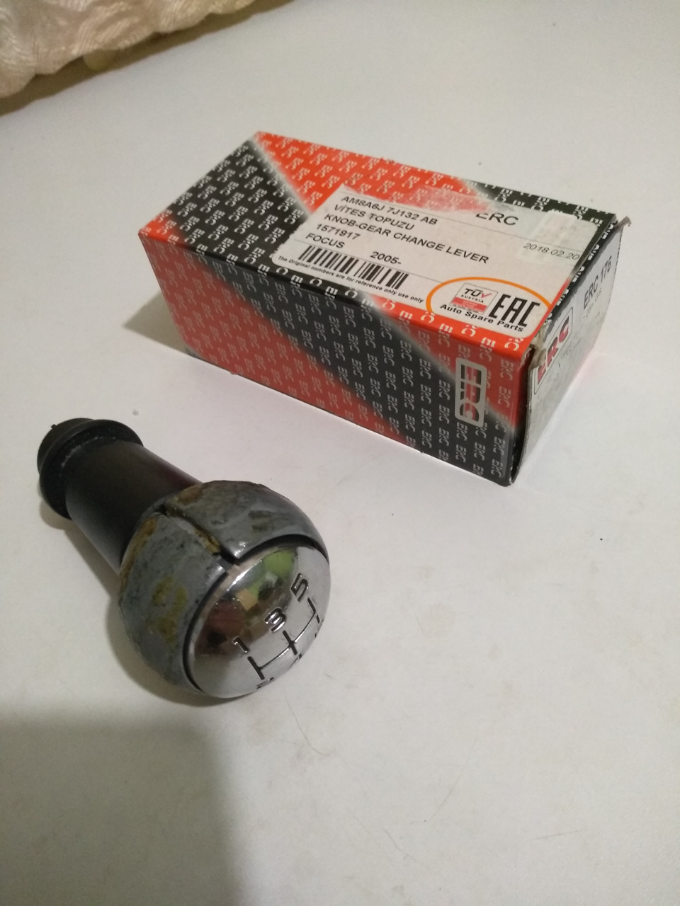 Заміна ручки кпп. Не багато Titanium 4