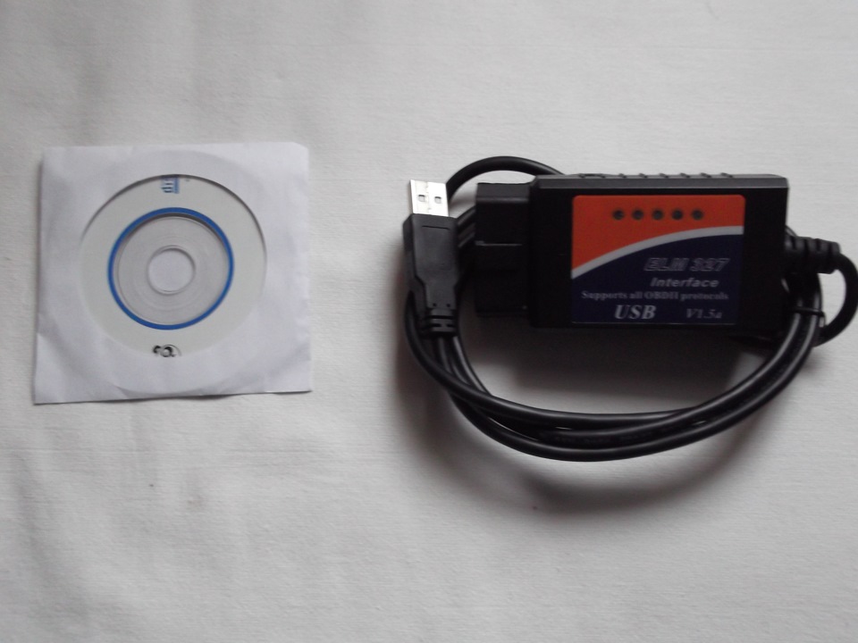 Сканер ELM327 USB адаптер OBD2 2