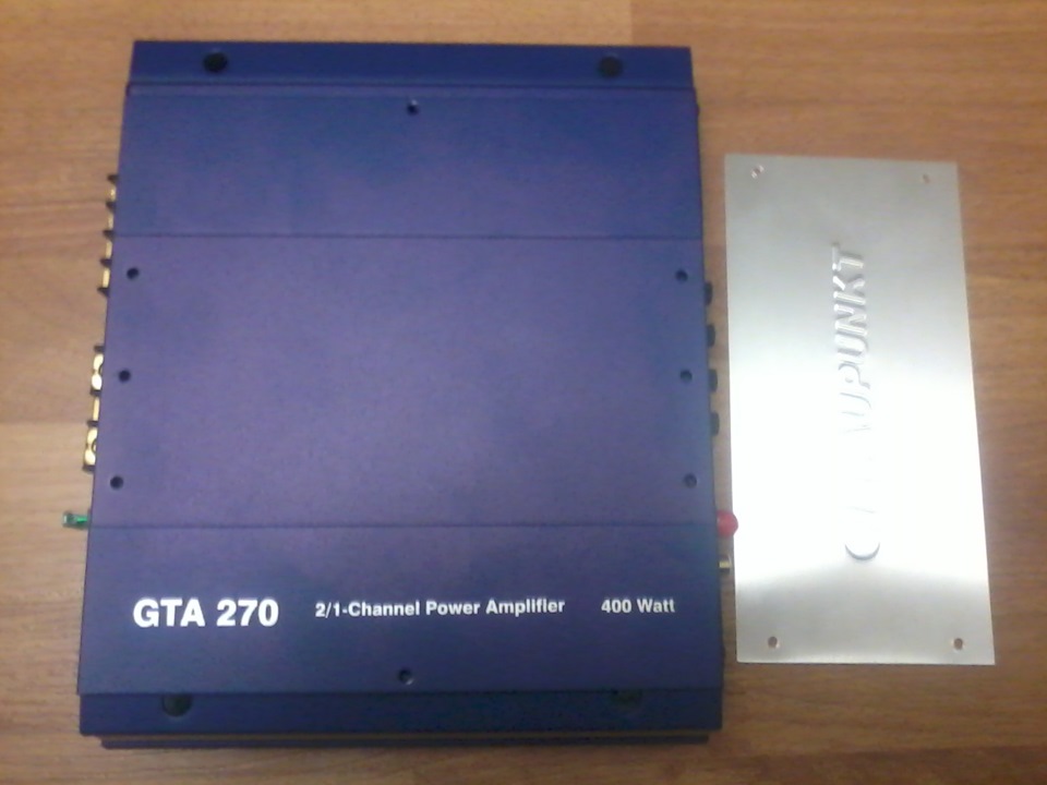 Новий підсилювач Blaupunkt GTA 270 2