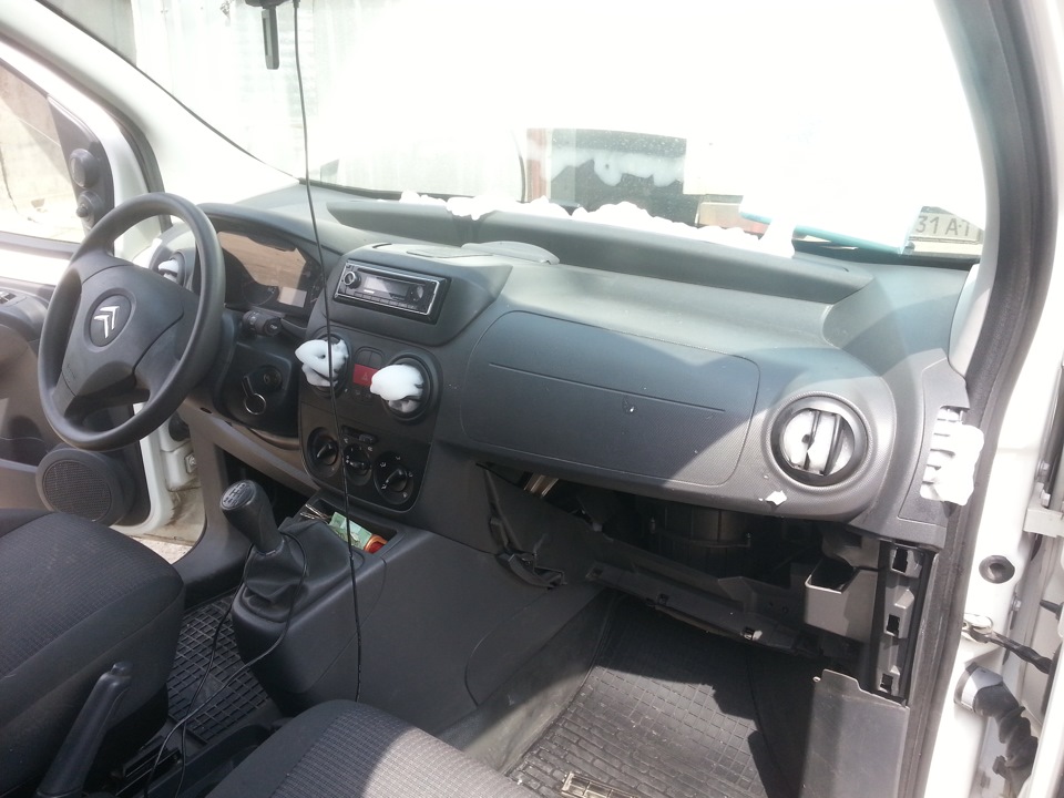 Дезінфекція кондиціонера Citroen Nemo (bipper fiorino) 3