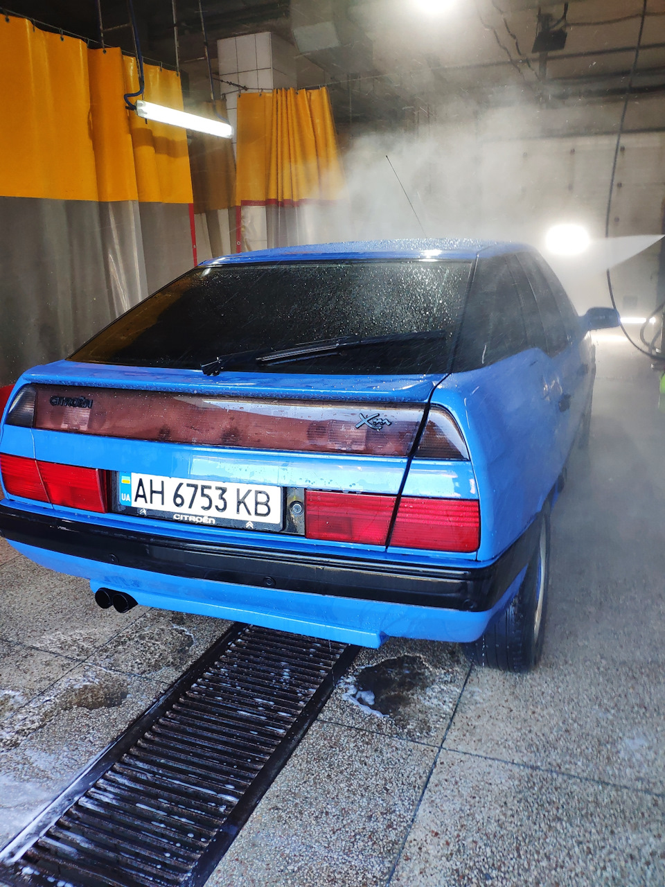 Citroen XM - дістався миття ...;) 2