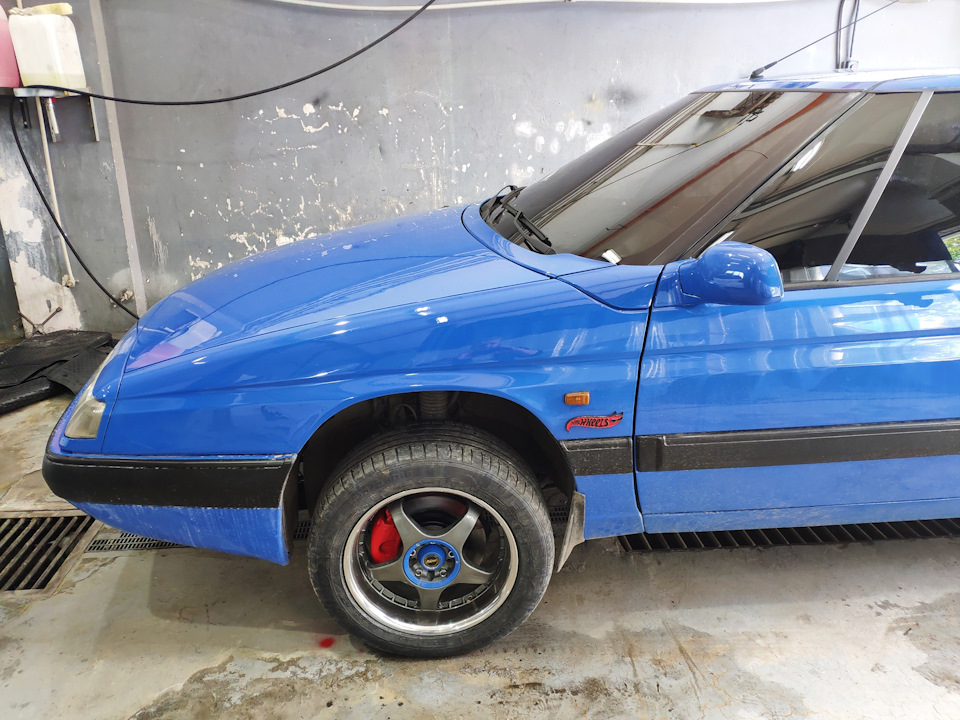 Citroen XM - фарбування супортів. 4