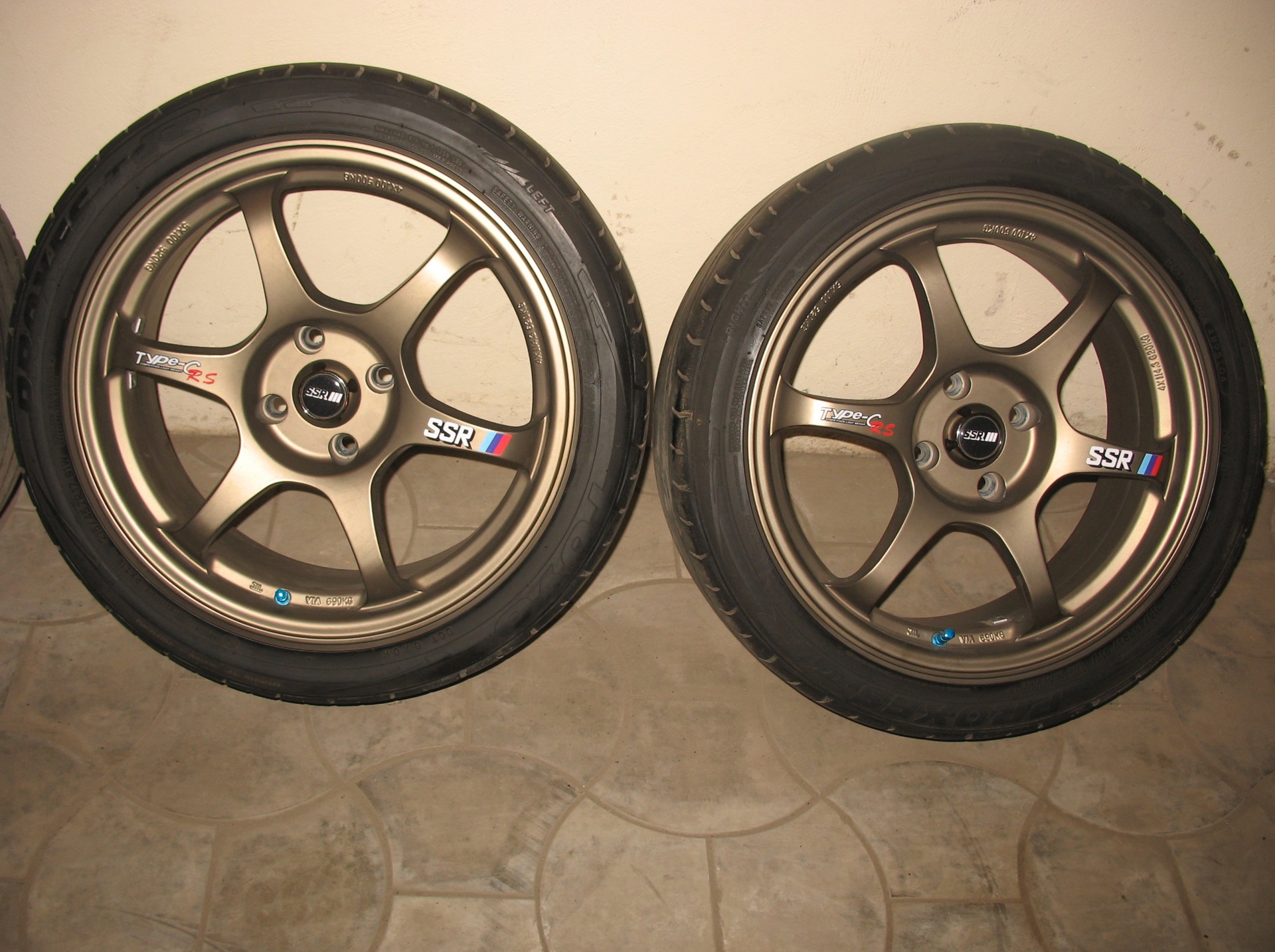 Продам диски SSR Type-C RS, 17x7, 4x108, et25 та проставки 15мм зі шпильками 4х108 4