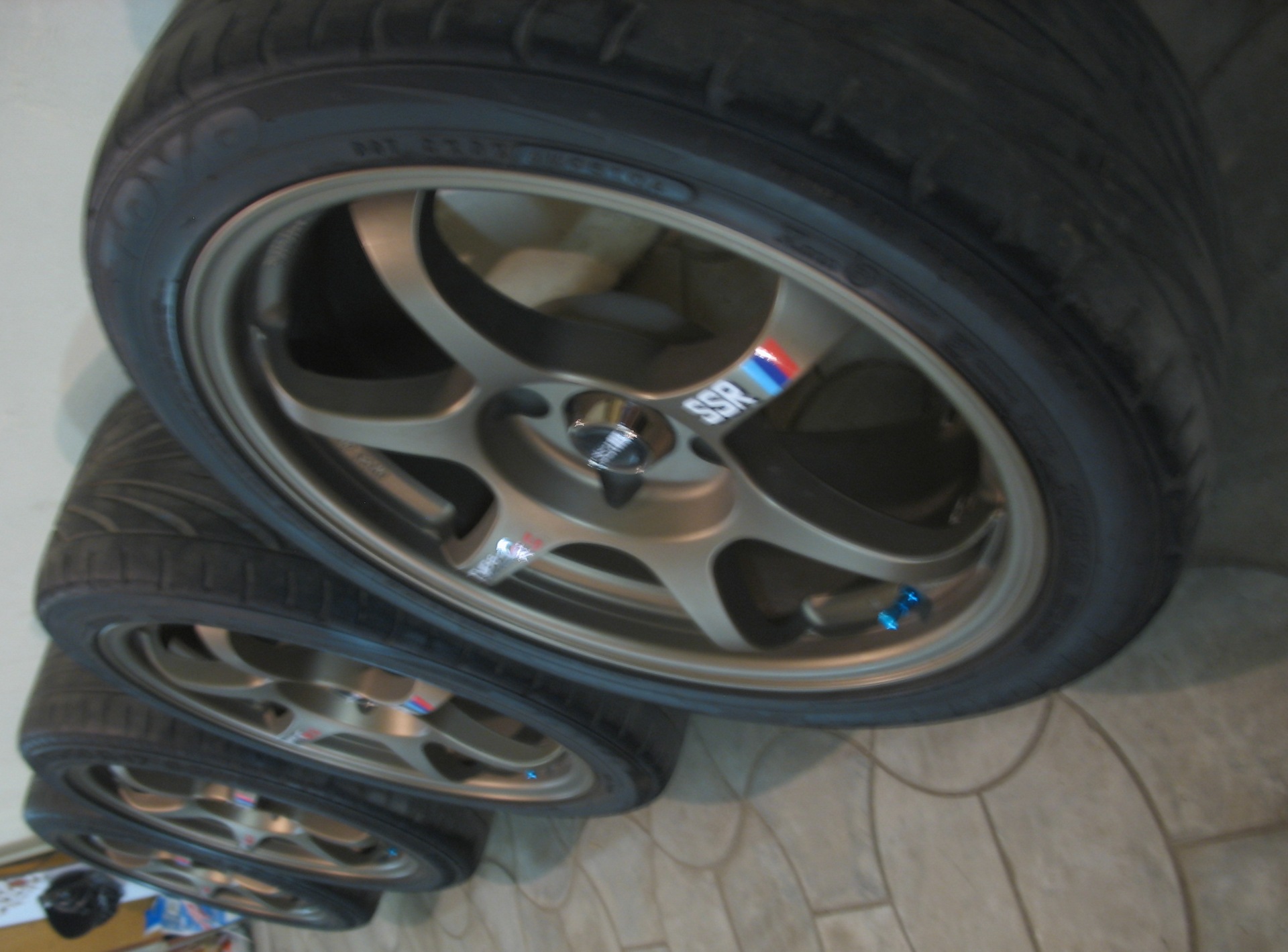 Продам диски SSR Type-C RS, 17x7, 4x108, et25 та проставки 15мм зі шпильками 4х108 3