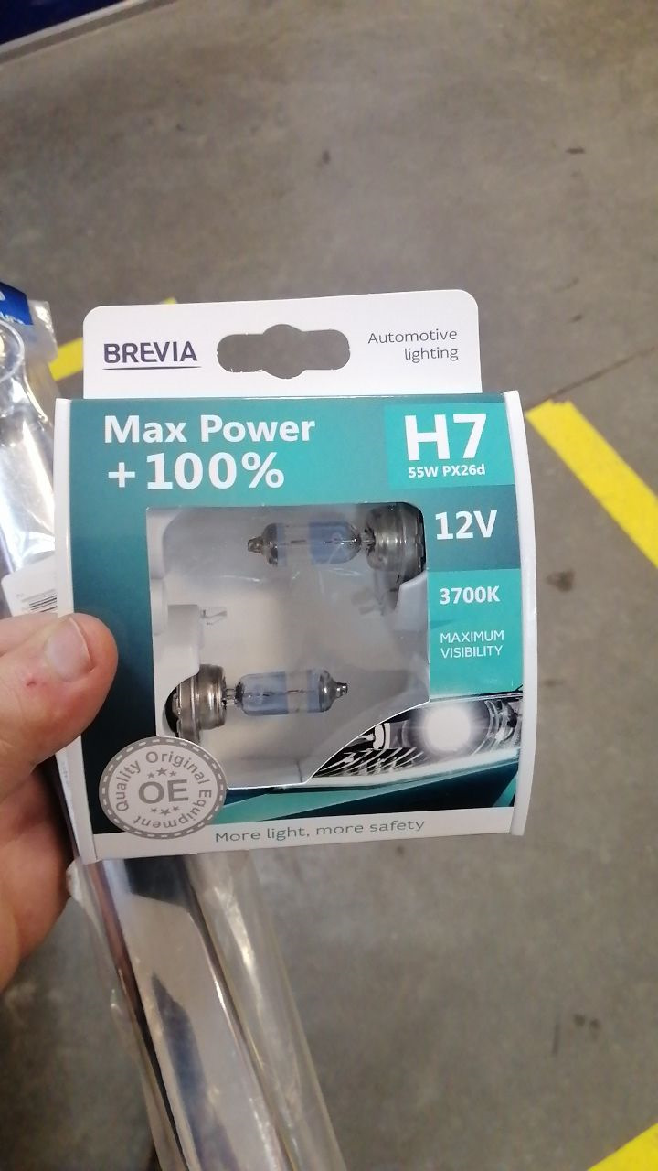 Перша заміна мастила, паливний фільтр, лампочки Brevia +100% 2