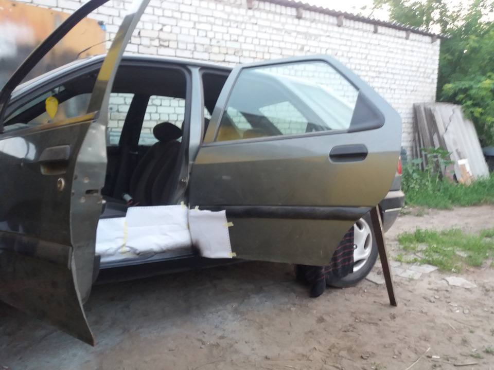 #Заміна порога Citroen ZX 5
