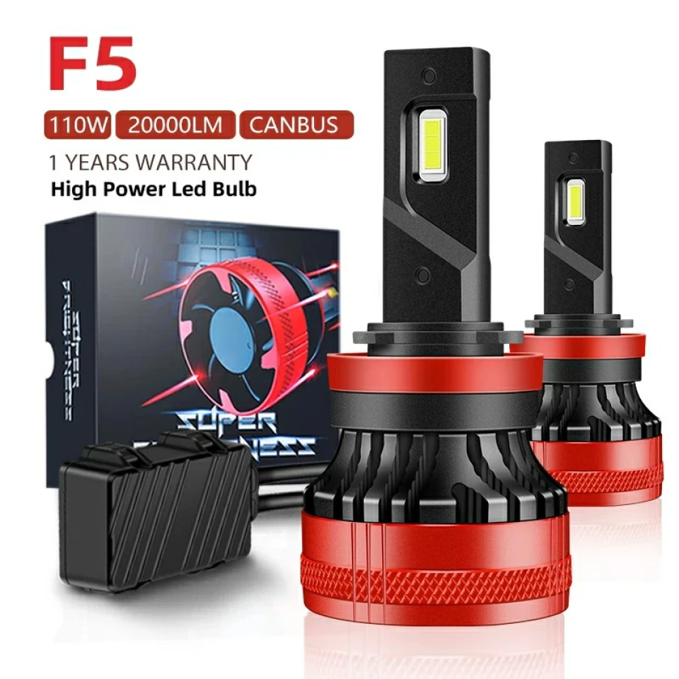 LED лампи головного світла - дубль 2, або F5