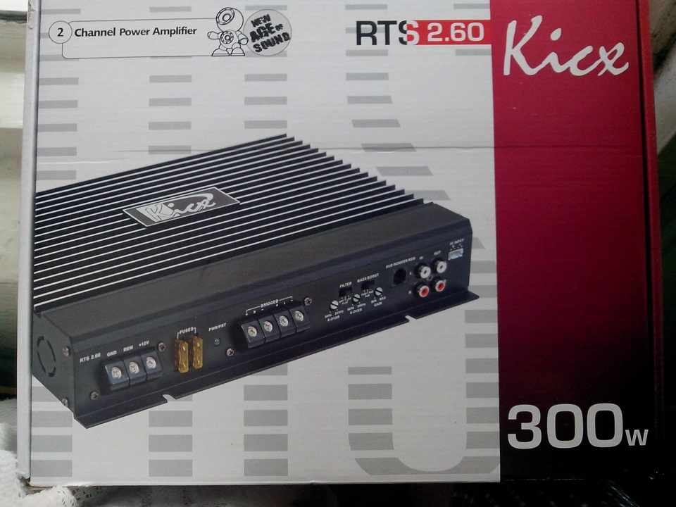 Підсилювач Kicx RTS 2.60 4