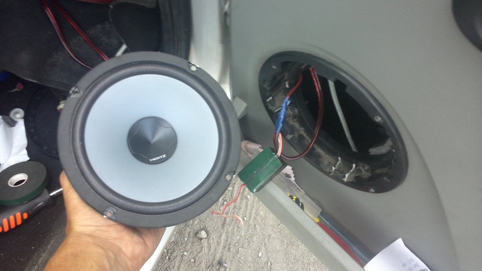 Установка Hertz 165 3