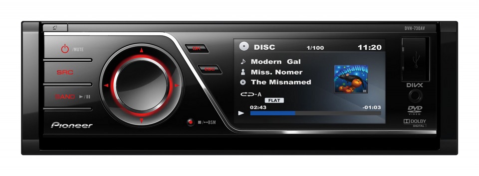 Pioneer DVH-730AV 3