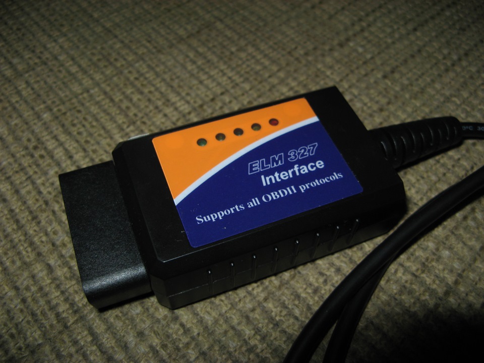 Ось і ELM327 і трохи про софт ScanMaster 2