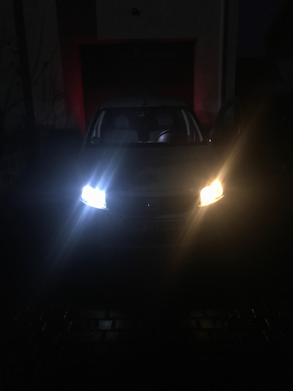 Led габарити у sandero 2