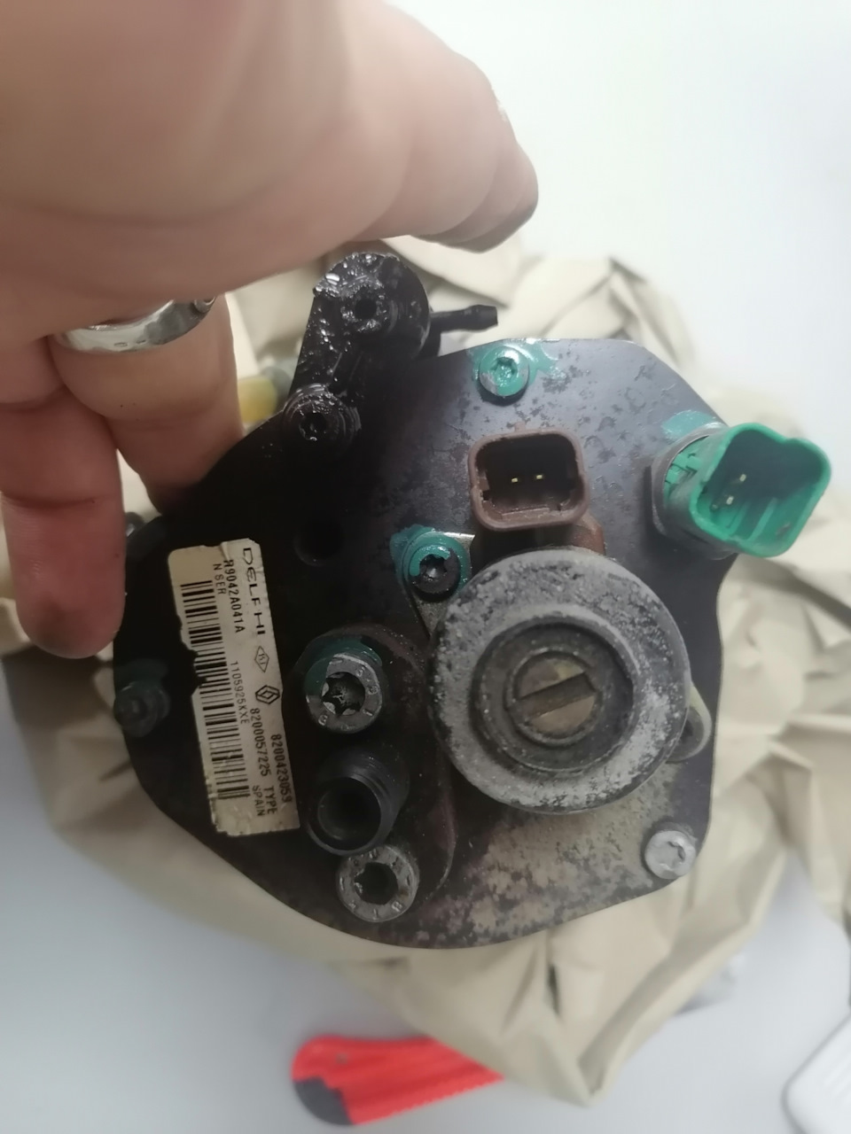 Приїхала моя беушка ТНВД 1.5dci 3