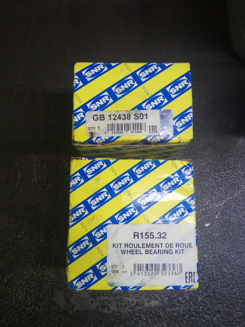 283500 ТО, кульові, підшипники передньої маточини 2