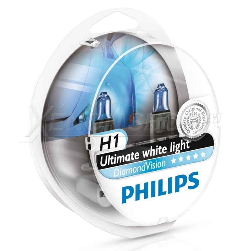 Заміна ламп ближнього світла на PHILIPS H1 Diamond Vision 5000K 2