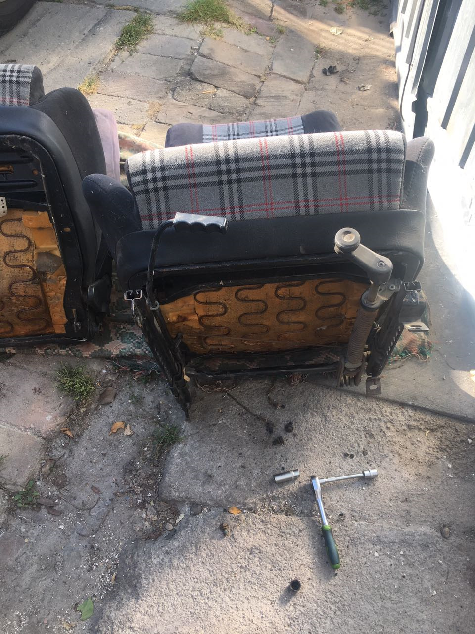 Трохи салону (Сидушки Recaro, килимки, чохол КПП) 5