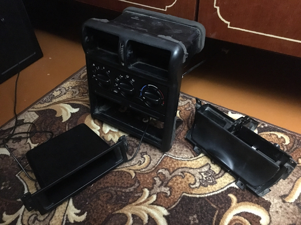 Сток консоль або перехід з 2din на 1din 1