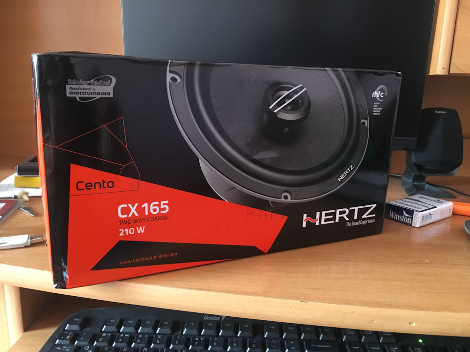 Заміна динаміків в тил Hertz CX 165 Cento 1