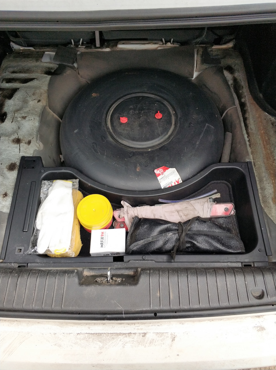 Установка органайзера от Lacetti Wagon 4