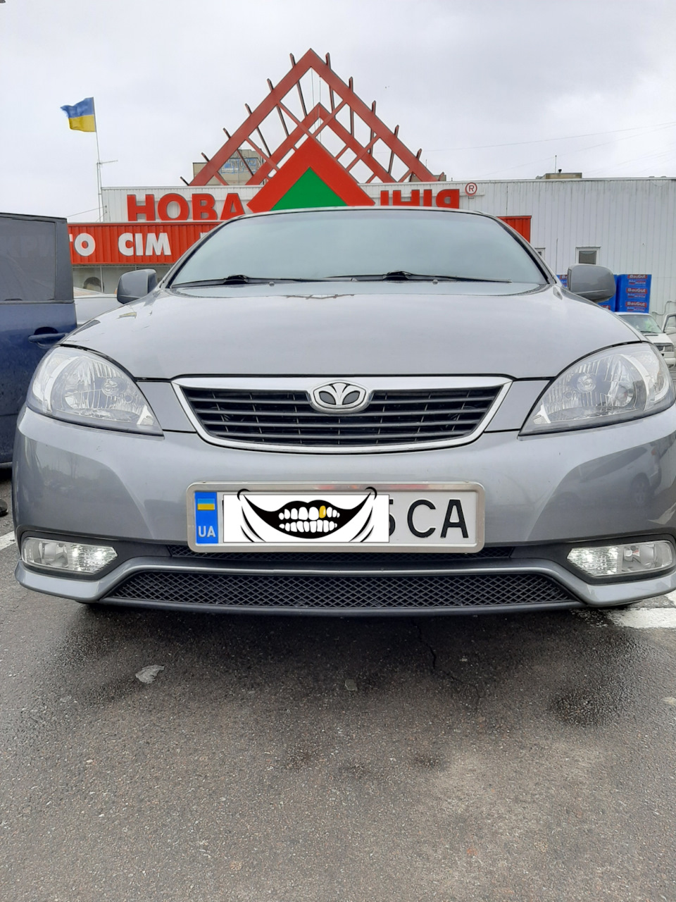 Встановлення ґрат на передній бампер. 3